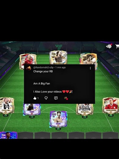 Choose My RB 🐐 #eafc26 #gaming #football #fcmobile