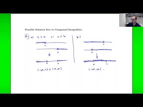 Linear Inequalities: Possible Solutions