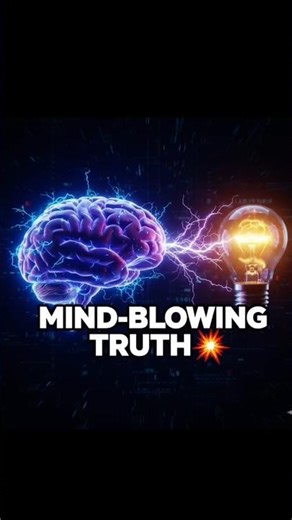 Unbelievable Truth: Brain Power = Light Bulb Energy ⚡🧠 #education