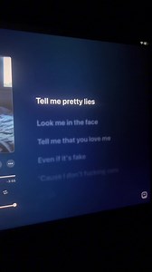 #spotify #lyrics #fypシ | Tell Me Pretty Lies