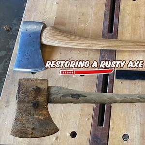 29K views · 897 reactions | Restoration Time: Bringing An Axe Back To Life | The Samurai Carpenter | Facebook