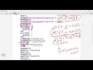 DSP LAB 7 Linear convolution using matlab