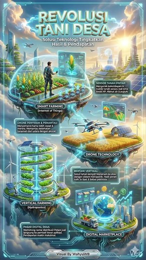 Inovasi pertanian modern berfokus pada peningkatan produktivitas, efisiensi, dan keberlanjutan melalui teknologi seperti drone, sensor tanah (IoT), big data, dan rekayasa genetika. #penyuluhpertanian #ppl #petanimuda #ketahananpangan #petanimilenial