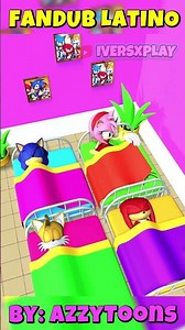 Sonic plays a prank on Tails with a spider 😂 #sonic #tails #fandub #shorts