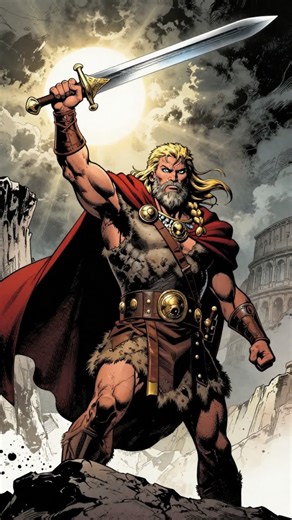 Rome got humiliated by one barbarian leader 😳 #history #rome #ancient #facts