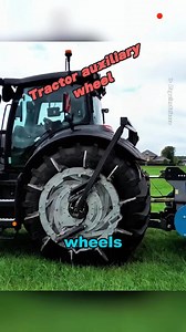 Tractor auxiliary wheel | Mech ManiaX