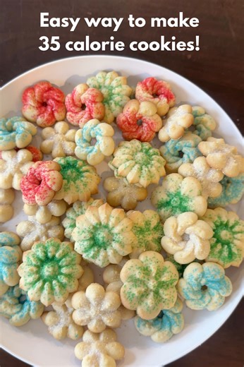 Watch Fast and Easy for small cookies- 35 calories each on Amazon Live