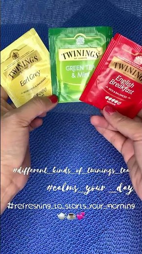 Twinings tea Review on it’s different kinds | perfect to start your day for a sip of this Tea 🫖😍