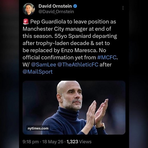 Pep Guardiola Leaving Man City Just Made Liverpool’s Failure Worse