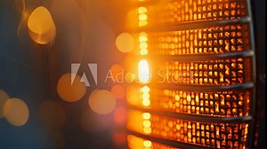 The angled design of a halogen heater directing heat towards a specific area and making it ideal for spot heating.