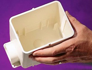 Wiremold 880MP Single Gang Non-Metallic Floor Box