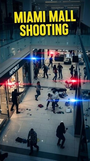 “Miami Mall Shooting 2025 — Shoppers Run for Safety | True Crime Short”