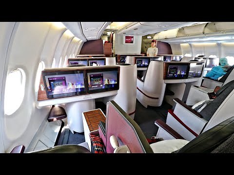 Qatar Airways FIRST CLASS Review from Cairo to Doha | Airbus A330-200