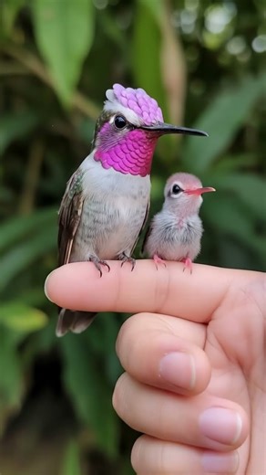 ✨ Heartwarming Tiny Hummingbird 🐦💖 #Hummingbird #cute #viral #usa
