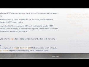 How to Return a 404 Status Code in ReactJS?