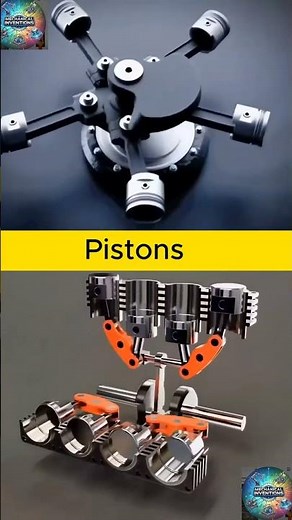 Inside the Engine: How Pistons Actually Work! ⚙️ #Shorts