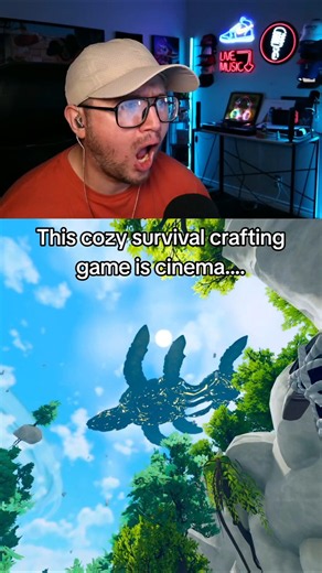 This game is so beautiful! Aloft Is the perfect cozy survival game! #ad Sponsored by Funcom.