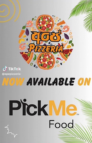Ape Pizzaria Now Available on Pick Me Food!