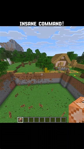 Minecraft Village Flat Command