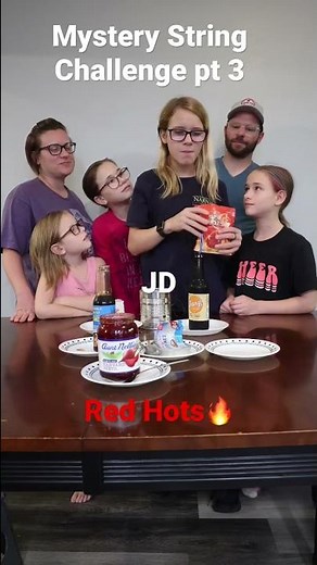 Mystery String Challenge!! #shorts #family