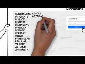 Another Word For Different