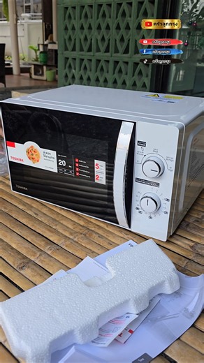 TOSHIBA 700W 20L Microwave White, Model MWP-MM20P(WH) #Microwave #toshiba #review #microwaveoven