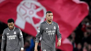 Kylian Mbappe was all of us after Declan Rice scored 2 screamers for Arsenal