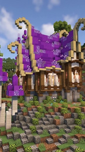 Fantasy Minecraft House Building Ideas