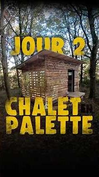 J2 // Comment construire une #Cabane en #palette #diy