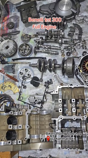 Bikers Point Garage on Instagram: "Full Engine is ready to Rebuild tnt 300 benelli... #bikerspointworkshop #manojguptanepal #ktmspecialist #yt_manojguptanepal #benelli"