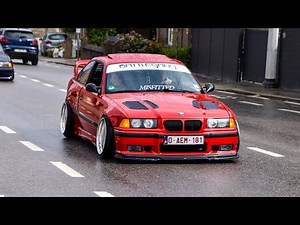 Widebody Bagged BMW E36 325i | Details & sounds