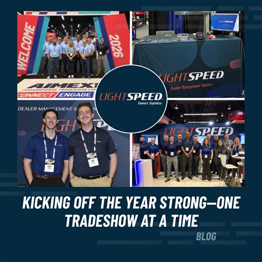 Lightspeed DMS on Instagram: "🎉 Four shows. Four cities. One clear message from dealers. We asked. Dealers answered. January delivered. Our time was packed with conversations around inventory, service efficiency, customer engagement, and growth. 👉 Read the blog on our website to see the January trade show highlights and what’s next. #LightspeedDMS #BuiltToLead #RealConversations #Momentum"