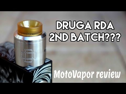REVIEW DRUGA RDA 2ND BATCH BY VAPEHOUSE DAN AUGVAPE INDONESIA