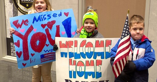 34th "Red Bull" Infantry Division is back home after a 10 month deployment