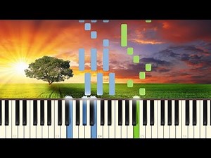 Morning Mood - Easy Version - Edvard Grieg [Piano Tutorial] (Synthesia)
