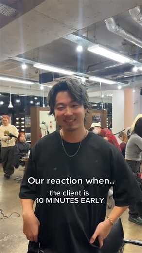 All fun and games 🤪 But, be honest… Are you the 10 minutes early type or the 30 minutes late type? 👀 Either way, we promise we still love you 🥰 . . . . . . SalonLife AssortTokyo 美容師あるある tokyohairsalon 東京美容室 | Assort Tokyo
