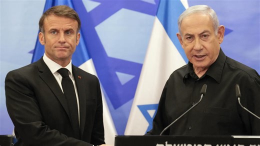 In clash with Netanyahu, Macron says Israel PM 'mustn't forget his country created by UN decision'