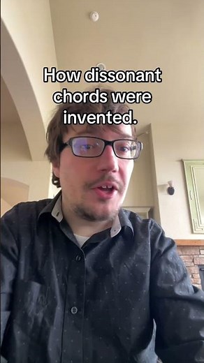 How dissonant chords were invented #musictheory #musictheorylessons #musictheoryforbeginners