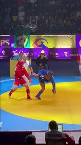 KO in Combat Sambo, during 2021 World Sambo Championship final