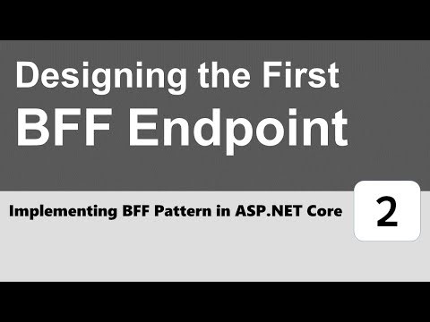 BFF in ASP.NET Core #2 - Designing the First BFF Endpoint