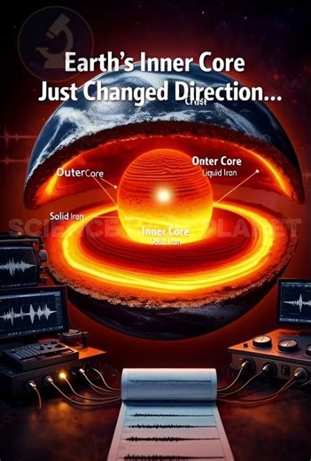 Earth’s Inner Core Just Changed Direction…🌎