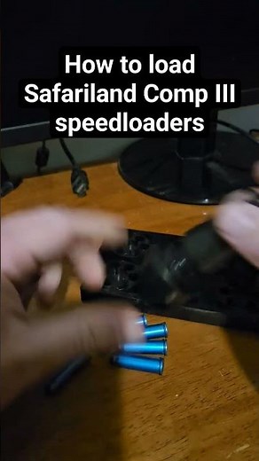 How to load Safariland COMP III Speedloaders #revolver #icore #idpa