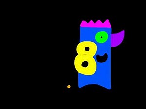 Sesame Street Abstract Count 20 My Version