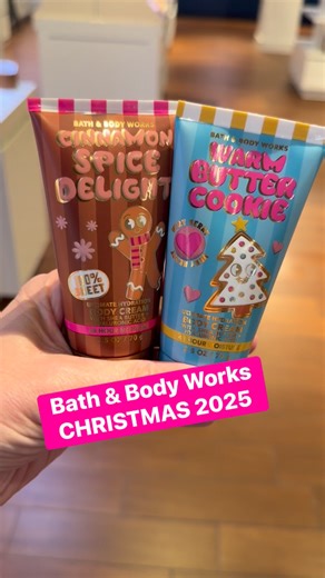New Cinnamon Spice Delight and Warm Butter Cookie Bath & Body Works #bathandbodyworks #Christmas #bodycream #fragrance #gourmand | Queen of the Girl Geeks