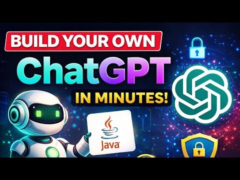 Build Your Own ChatGPT project in minutes | Artificial Intelligence Step-by-Step