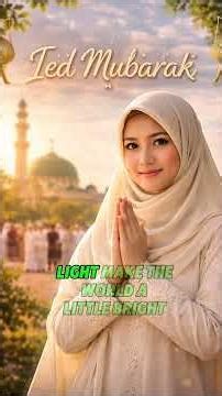 Ied Mubarak 2026 🕌 | Happy Eid Song in English | Best Islamic Nasheed for Eid Celebration