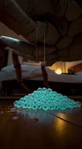 Giant crab lays eggs right in the house 🦀👮 #movie #action #horror #netflix #crab