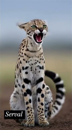 5 Amazing Medium Wild Cats | Cheetah, Cougar, Lynx, Caracal & Serval #shorts #berrybloom #animals