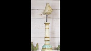 Watch Giant Sea Shell Spiral Conch On Pillar Pole Stand Figurine on Amazon Live