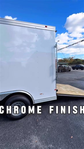 Where sophistication meets strength. 🤍 The white 8.5x14 Cynergy Pro Series enclosed trailer with its chrome finish defines professional elegance from every angle. Built to impress. Built to last. Built for you. ⚪ Available in different sizes and colors. Premium craftsmanship, exceptional value, and tailored financing to elevate your business with class. 🕴️💫 For more information contact us (631)779-7000 www.hitchandhaulsales.com #EnclosedTrailer #enclosedtrailer #trailersforsale #enclosed #tra